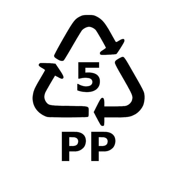 Other waste types with PP marking